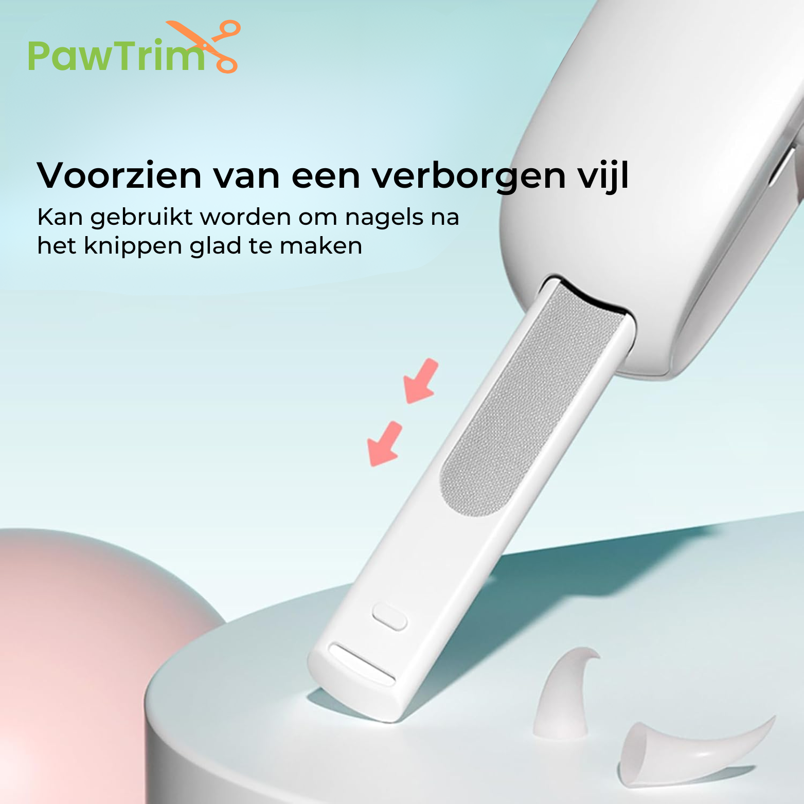 Pawtrim Katten Nagelknipper met Vijl