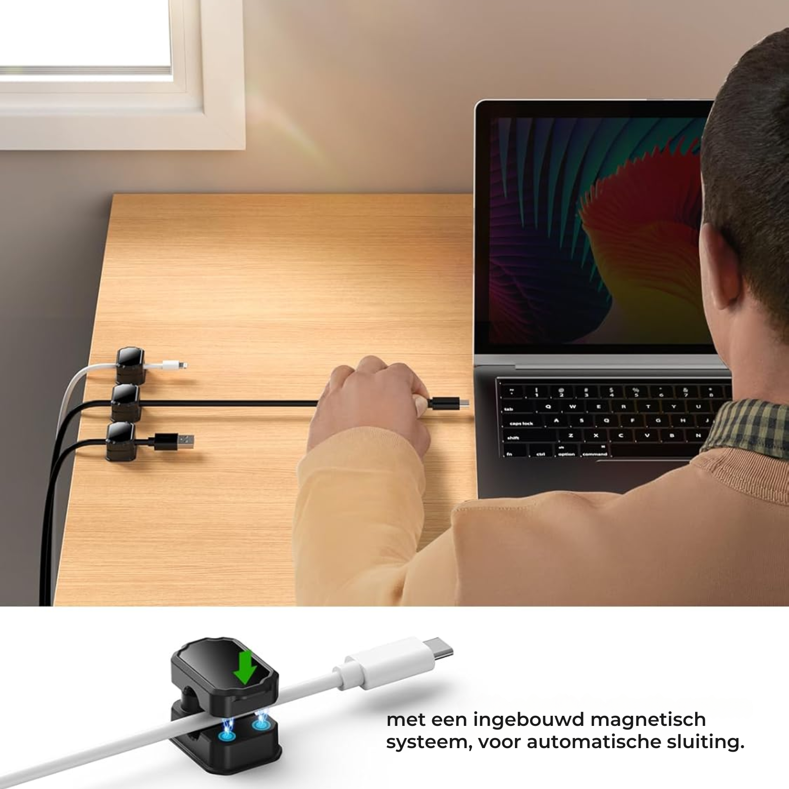 Vigna Magnetische Snoerhouder